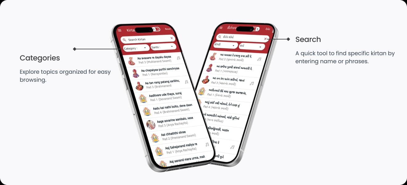 Kirtanavali – A Mobile Experience for Devotional Practices detail 1