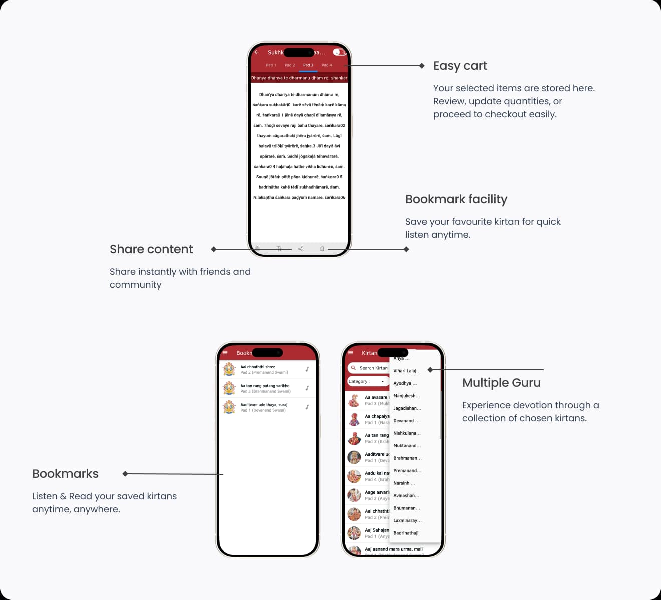 Kirtanavali – A Mobile Experience for Devotional Practices detail 2