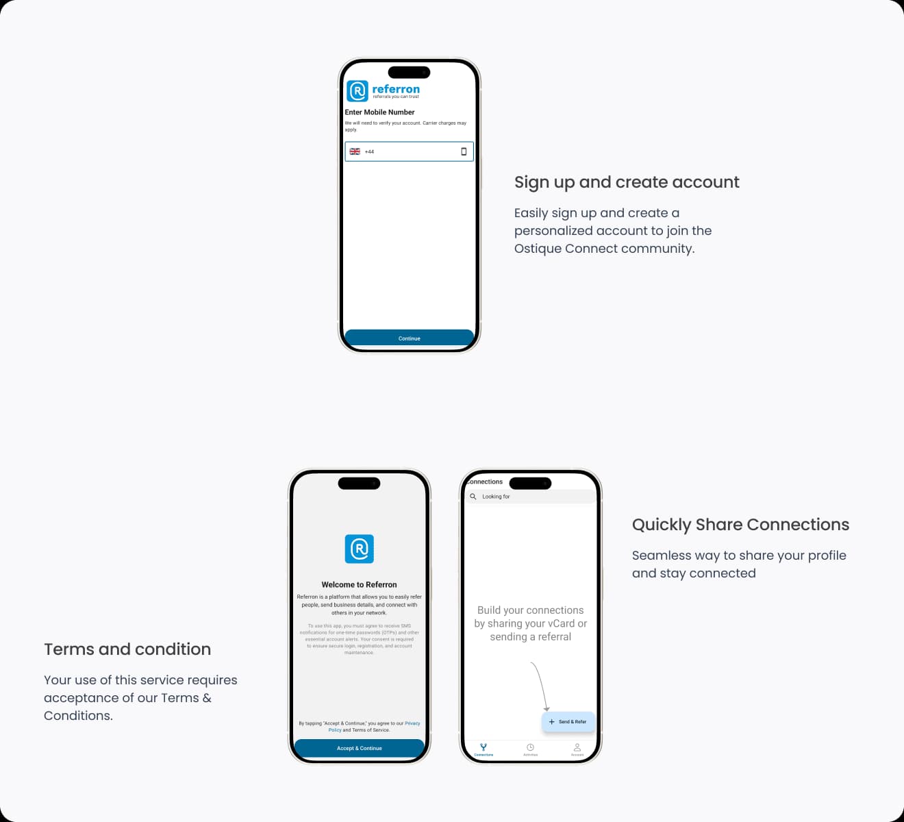 Referron Mobile App: Revolutionizing Professional Networking detail 1