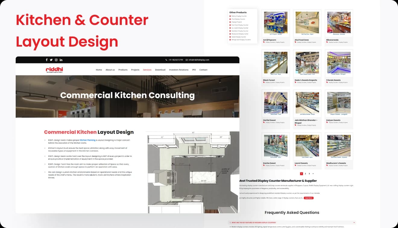Riddhi Display Solutions for Commercial Needs detail 1