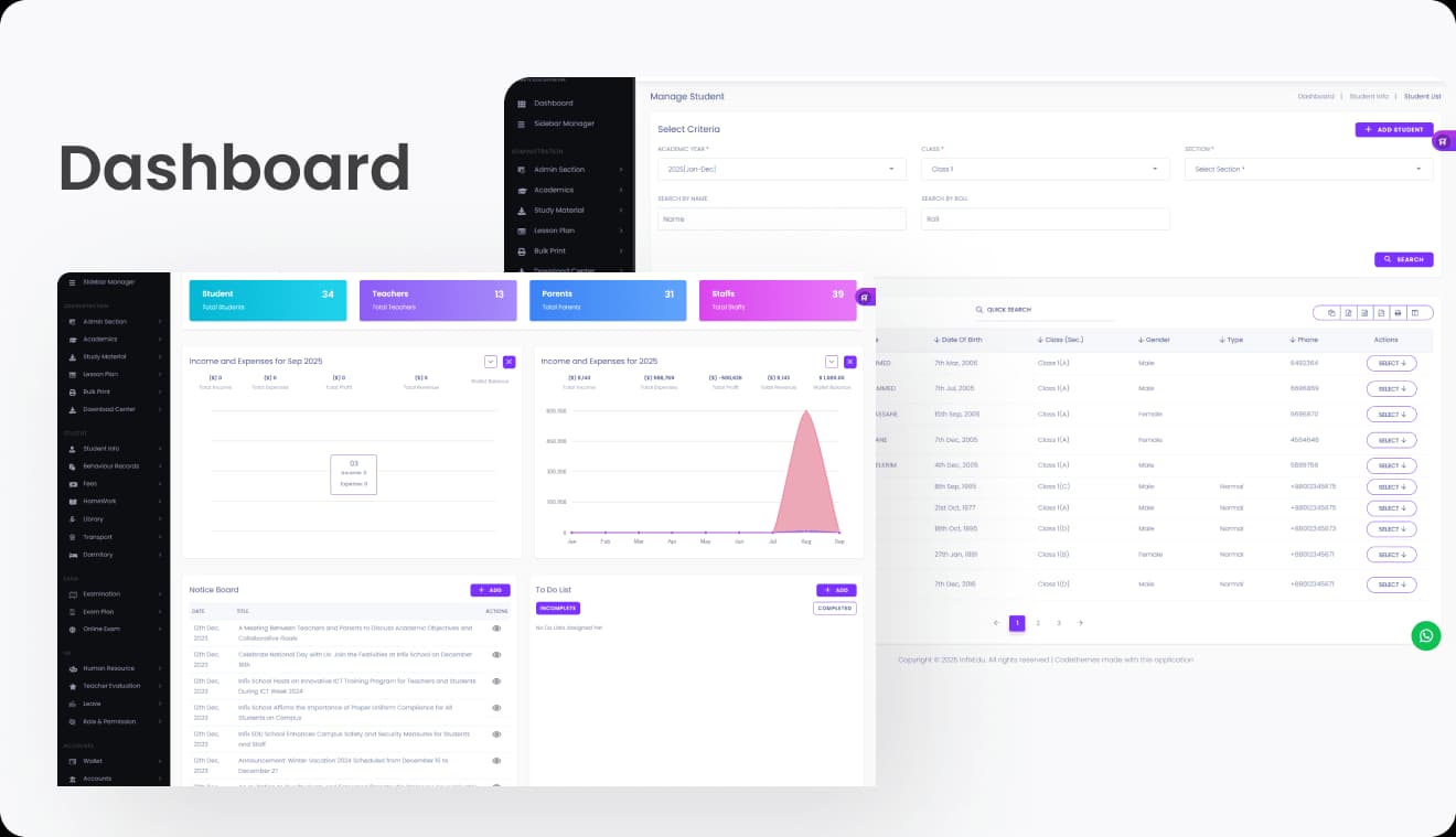 Edu Smart ERP - School Management Software detail 1