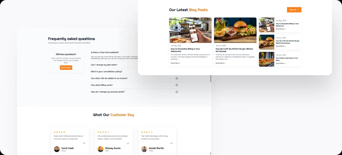Table Serve - Table Reservation App detail 2