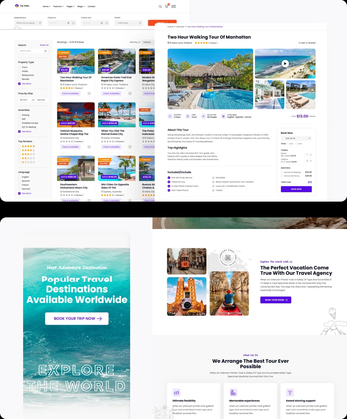 Go Wander - Travel Booking Platform detail 2